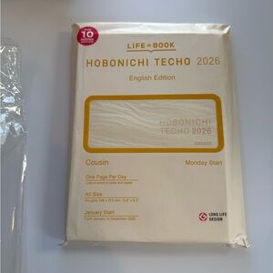 Hobonichi Techo 2026 Planner - Cream